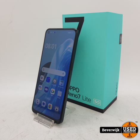 Oppo Reno7 Lite 5G 128GB | Android 13 | Dual Sim - In Nette Staat