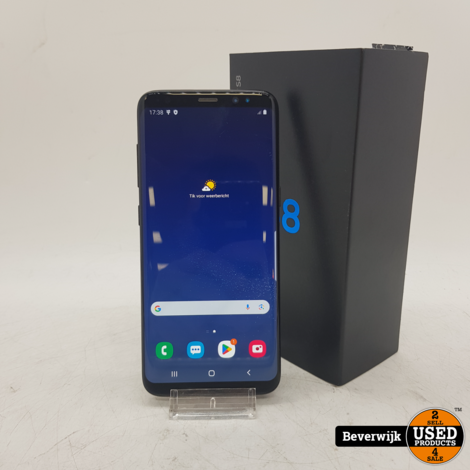 Samsung Galaxy S8 64GB Android 9 Dual Sim - In Nette Staat