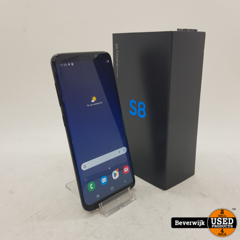 Samsung Galaxy S8 64GB Android 9 Dual Sim - In Nette Staat