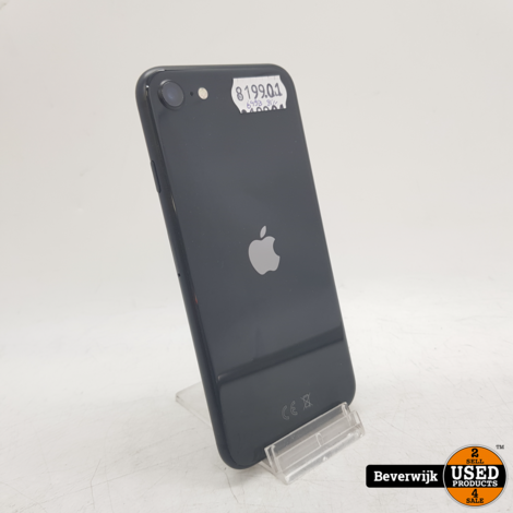 Apple iPhone SE 2020 64GB | Accu 97% | Zwart - In Nette Staat