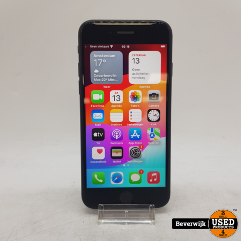 Apple iPhone SE 2020 64GB | Accu 96% | Zwart - In Nette Staat