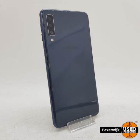 Samsung Galaxy A7 2018 64GB | Android 10 | Dual Sim - In Goede Staat
