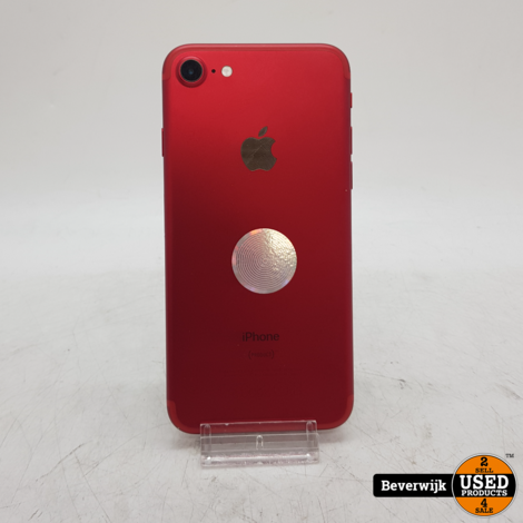 Apple iPhone 7 128GB Accu 96% Rood - In Nette Staat
