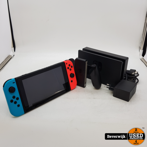 Nintendo Switch Spelcomputer | Blauw / Roze - ZGAN!