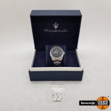 Maserati Heren Horloge | With date - In Goede Staat