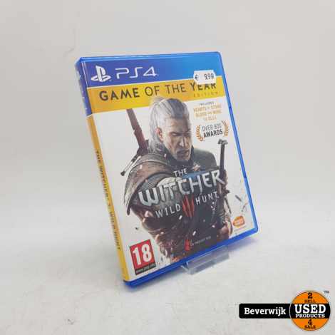 The Witcher Wild III Hunt - PS4 Gamee