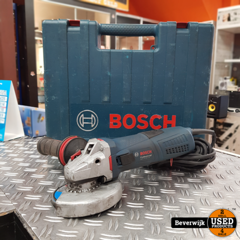 Bosch GWS 13-125 CIE Professional 125mm haakse slijper - In Goede Staat