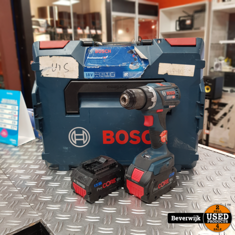 Bosch GSR 18V-60C Boormachine | Incl 2x Accu - In Goede Staat