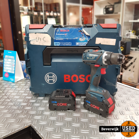 Bosch GSR 18V-60C Boormachine | Incl 2x Accu - In Goede Staat