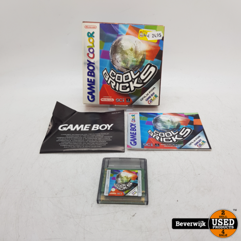 Gameboy Color Cool Bricks - GameBoy Advance Game