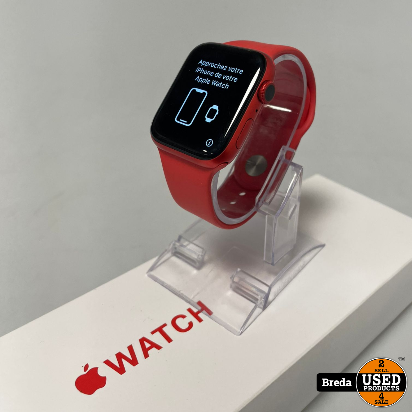 Apple Watch Series 6 42MM GPS+Cellular Red Product | In doos | Met garantie  - Used Products Breda