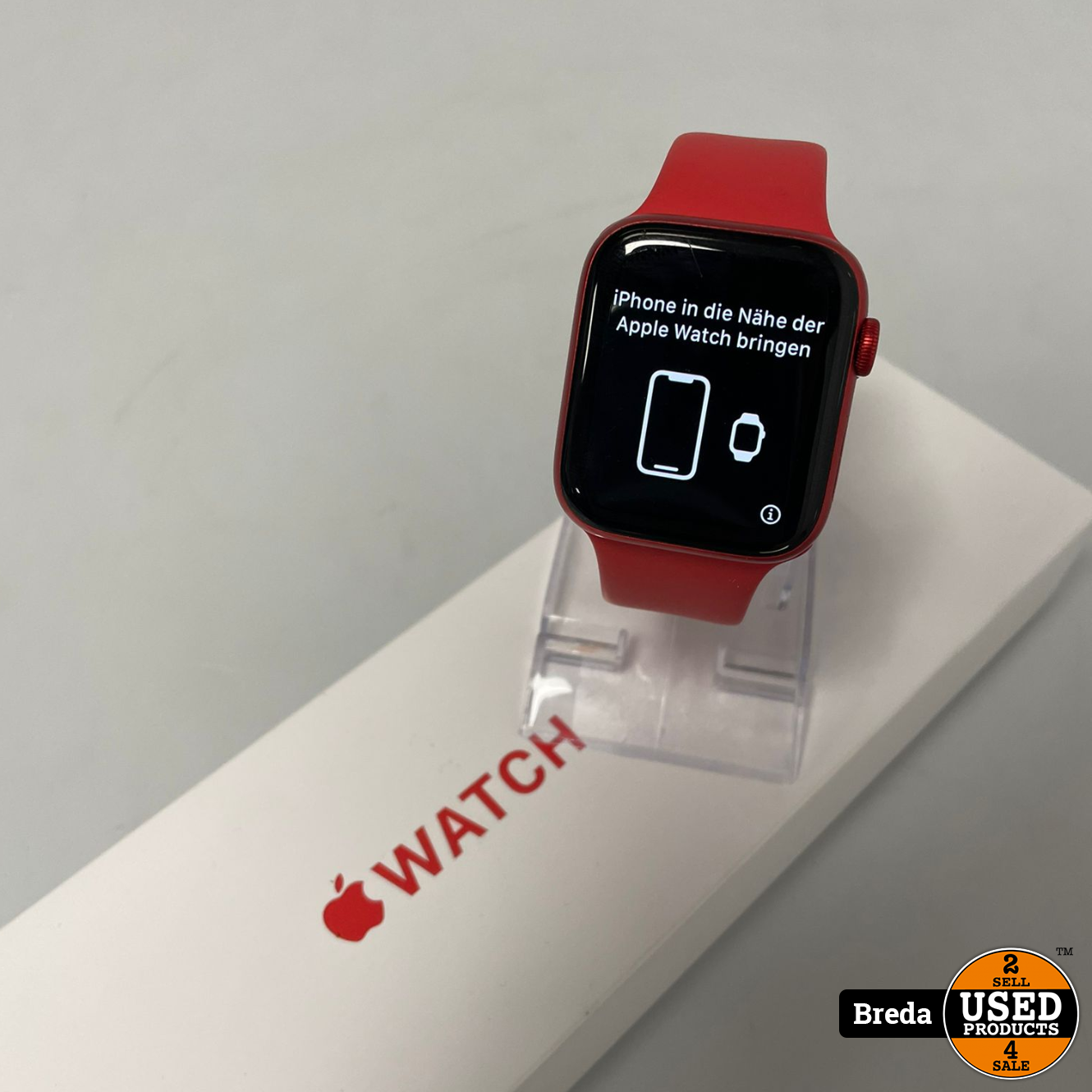 Apple Watch Series 6 42MM GPS+Cellular Red Product | In doos | Met garantie  - Used Products Breda