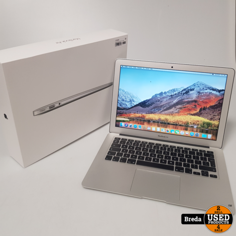 Macbook Air 2017 13inch i5 1.8GHz 8GB RAM 128GB SSD | In doos | Met garantie