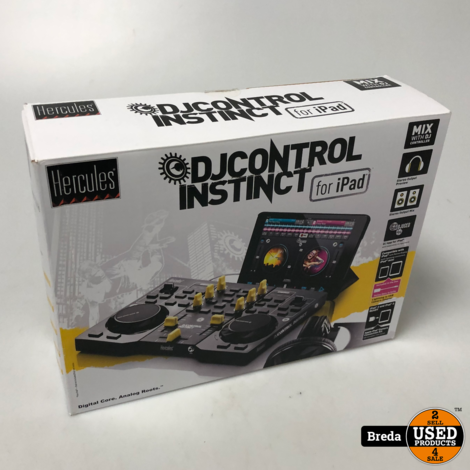 Hercules DJControl Instinct for iPad | In doos | Met garantie