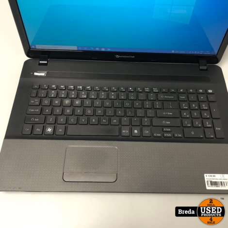 Packard Bell Easy Note P7YS0 Laptop | Intel Core I3 4GB RAM 500GB HDD | Met garantie