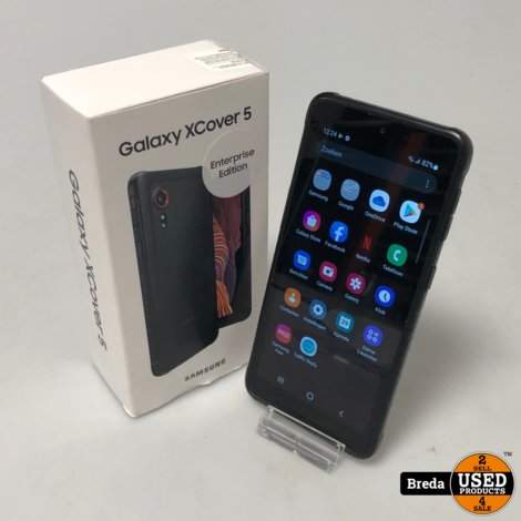 Samsung Galaxy Xcover 5 64GB Zwart | In doos | Met garantie