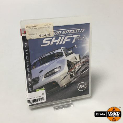 Playstation 3 game | Need for Speed Shift