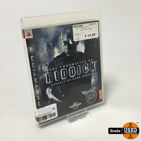Playstation 3 game | The Chronicles of Riddick Assault on Dark Athena