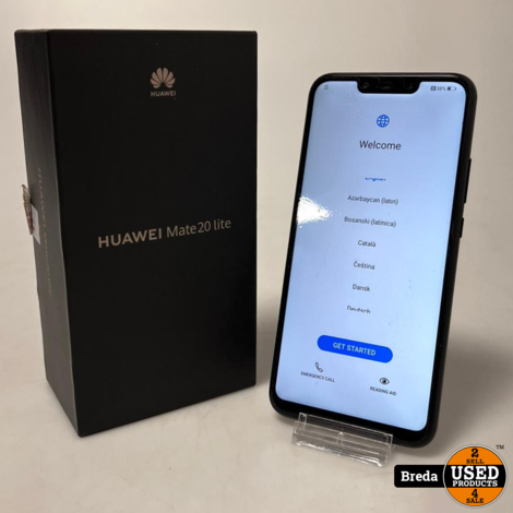 Huawei Mate 20 Lite 64GB zwart | Nette staat | Met garantie