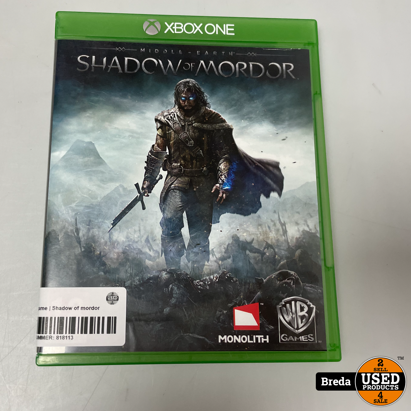 Berg kleding op Landgoed Spin Xbox one game | Shadow of mordor - Used Products Breda