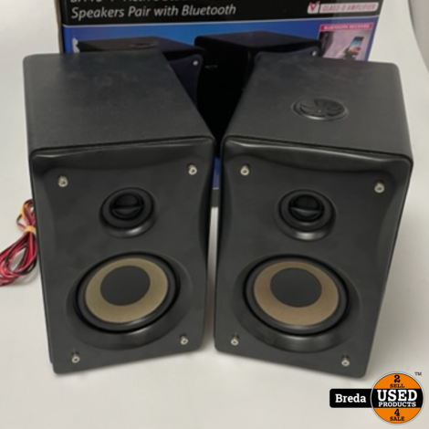 Vonyx bx40 monitor speakerset bluetooth | In doos | Met garantie