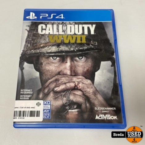 Playstation 4 game | Call of duty ww2