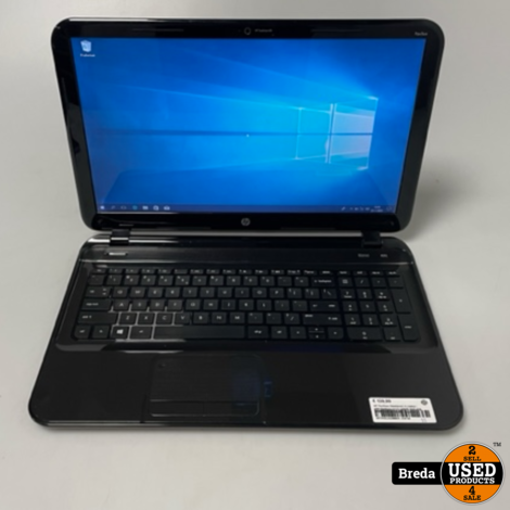HP Pavillion Sleekbook 15 laptop | Intel Pentium 2117U 500GB HDD 4GB RAM Windows 10 | Met garantie