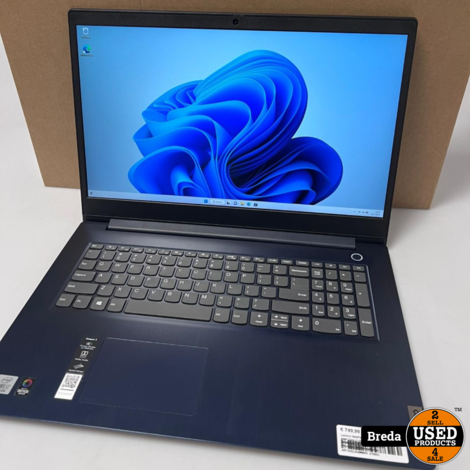 Lenovo IdeaPad 3 17IIL05 laptop | Intel Core i7-1065G7 256GB SSD 8GB RAM Intel Iris Plus Graphics G7 Windows 11 | Met garantie