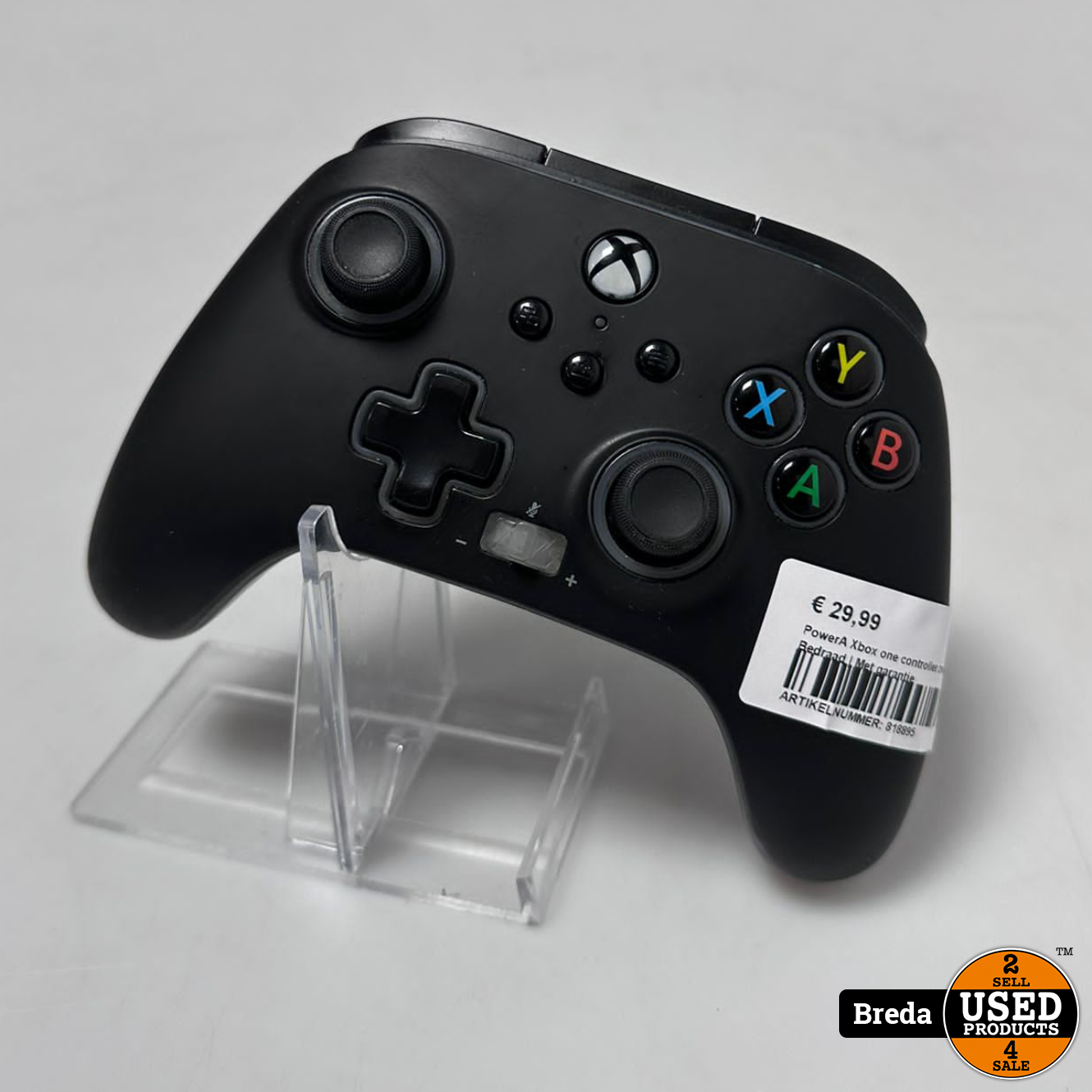 Let op kraai Eerlijk PowerA Xbox one controller zwart | Bedraad | Met garantie - Used Products  Breda
