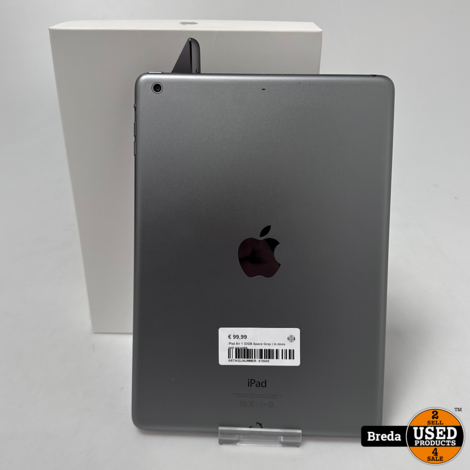 iPad Air 1 32GB Space Gray | In doos met garantie