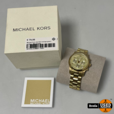 Michael Kors mk-5055 horloge goud | In doos | Met garantie