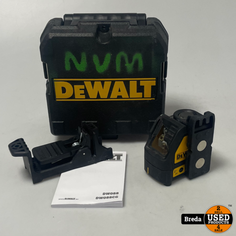 DeWalt DW088CG Groene Lijnlaser | In koffer | Met garantie