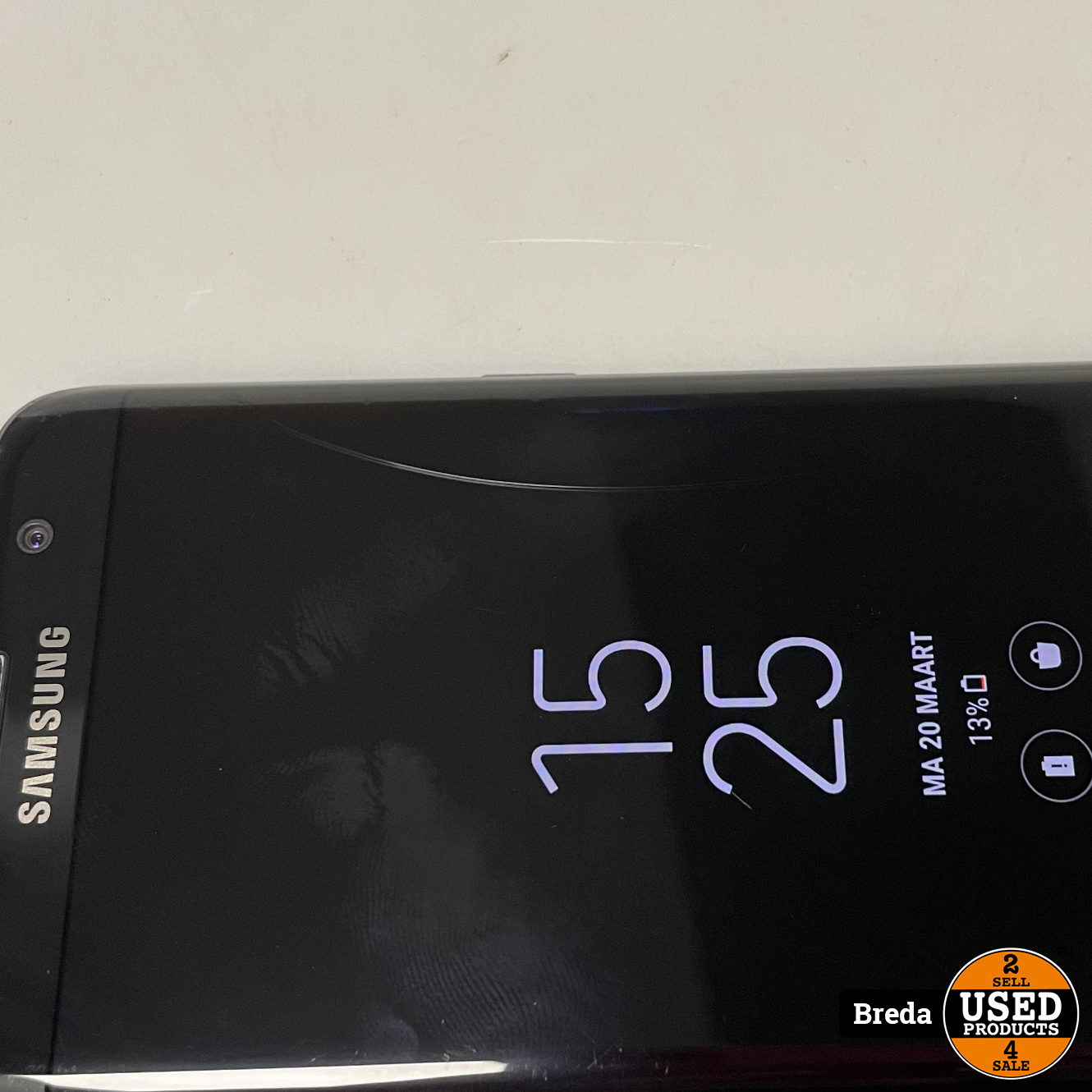 Plateau Goedkeuring Blind vertrouwen Samsung Galaxy S7 Edge 32GB Zwart | Met schade | In doos | Oude Android |  Met garantie - Used Products Breda