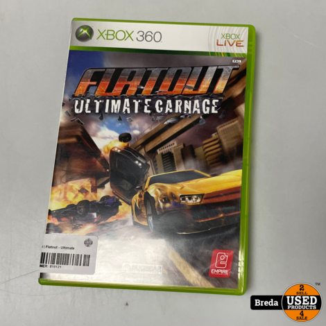 Xbox 360 spel | Flatout - Ultimate Carnage