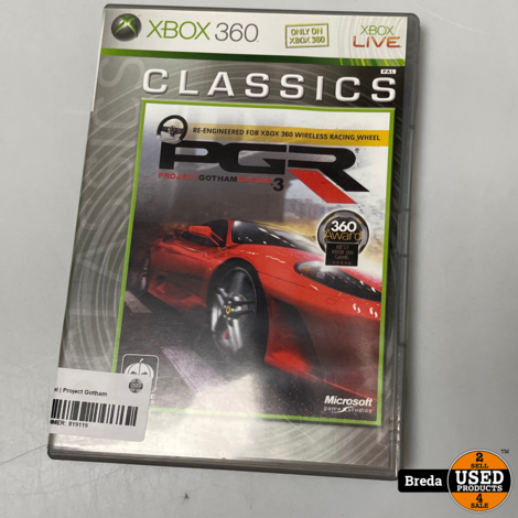 Xbox 360 spel | Project Gotham Racing 3