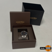 Roamer 975819 Vanguard Chrono II horloge zilver | Nieuw in doos | Met garantie