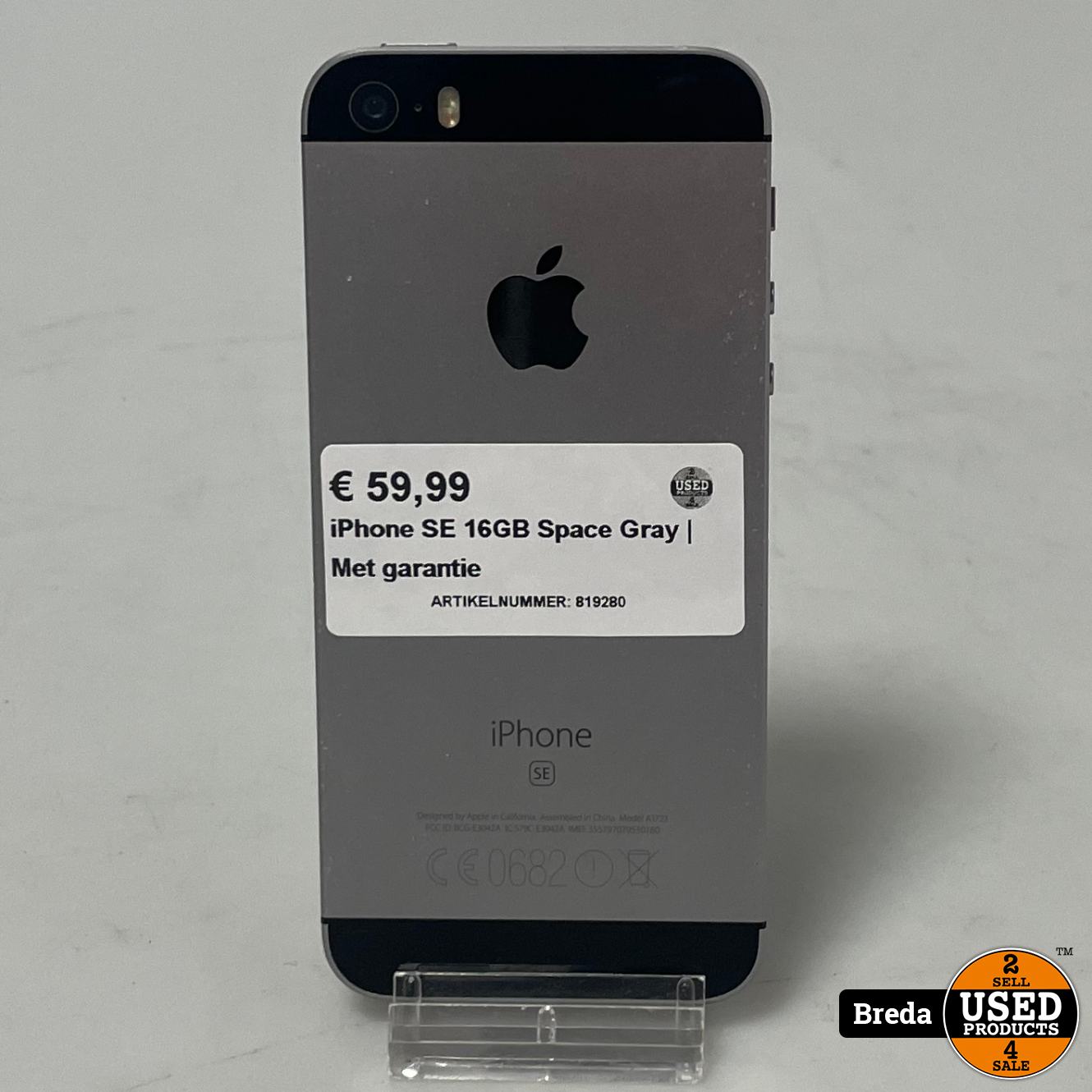iPhone SE 16GB Space Gray | Used Breda