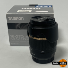 Tamron 18-270mm F/3.5-6.3 Di II PZD (Sony) Lens | In doos | Met garantie