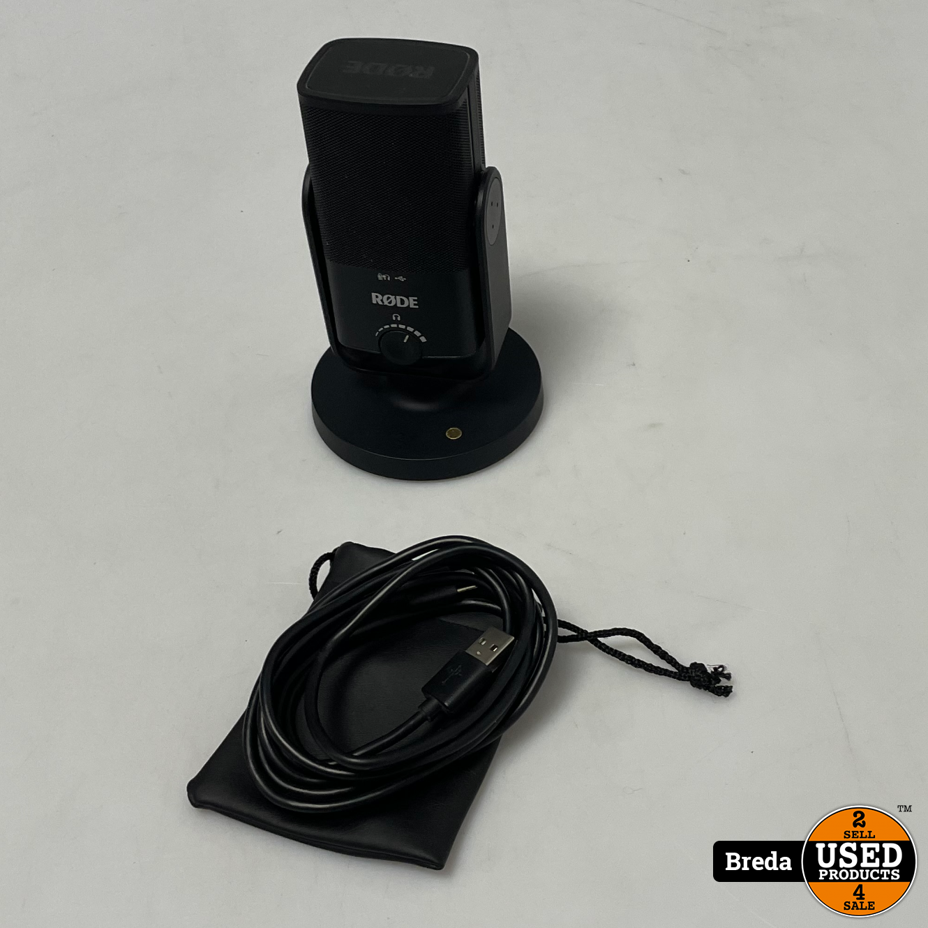 Aandringen artikel helikopter Rode NT-USB mini usb microfoon | Met garantie - Used Products Breda