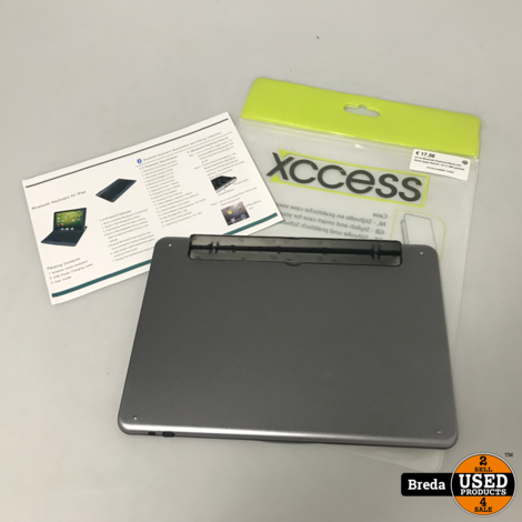 Xcces Bluetooth Keyboard Backcover Stand Apple iPad Air / Air 2 | Met garantie