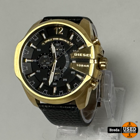 Diesel DZ4344 horloge Goud / Zwart | Met garantie