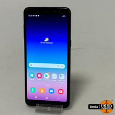 Samsung Galaxy A8 (2018) 32GB Zwart | Oude Android | Metgarantie