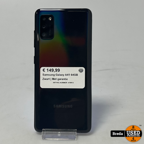 Samsung Galaxy A41 64GB Zwart | Met garantie