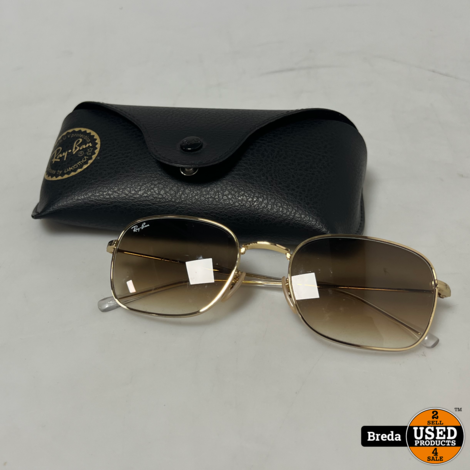 Ray-Ban RB3706 Goud /Bruin zonnebril | Met brillenkoker | Met aankoopbon | Met garantie