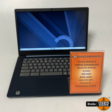 Lenovo IdeaPad 3 14M836 (82KN000JMH) Chomebook | MediaTek MT8183 2GHz 4GB RAM 64GB eMMC Mali-G72 MP3 Chrome OS | Met garantie