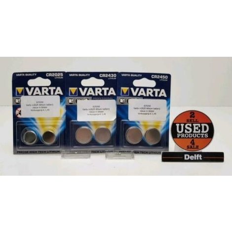 Varta cr2025 lithium batterij nieuw in blister