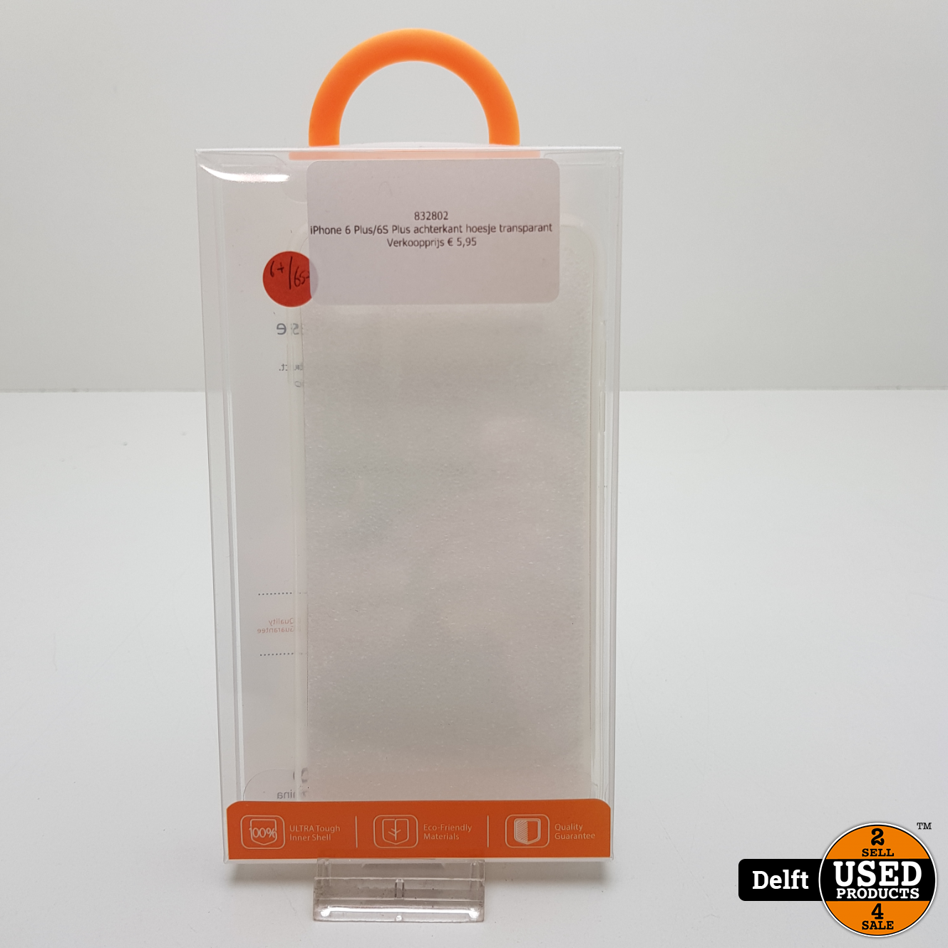 motor verzonden Zeemeeuw iPhone 6 Plus/6S Plus achterkant hoesje transparant - Used Products Delft