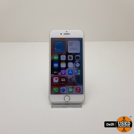 iPhone 8 64GB Silver met 3 maanden garantie