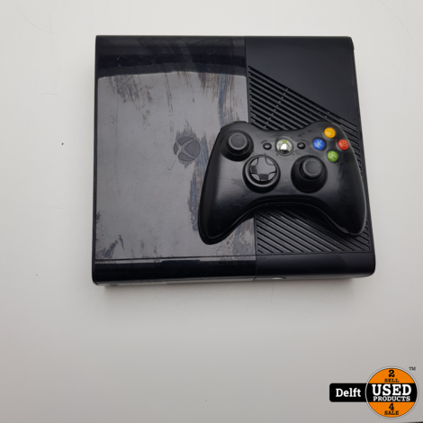Xbox 360 Slim 250GB incl. controller en adapter garantie