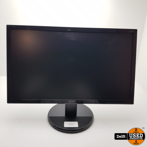 Acer K222HQL (VGA & DVI) Monitor zwart